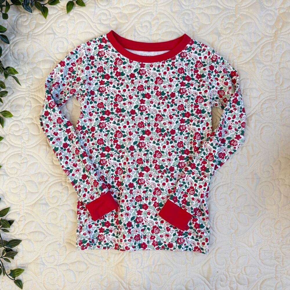LAKE Pajamas PJ Top Sz Girls 8